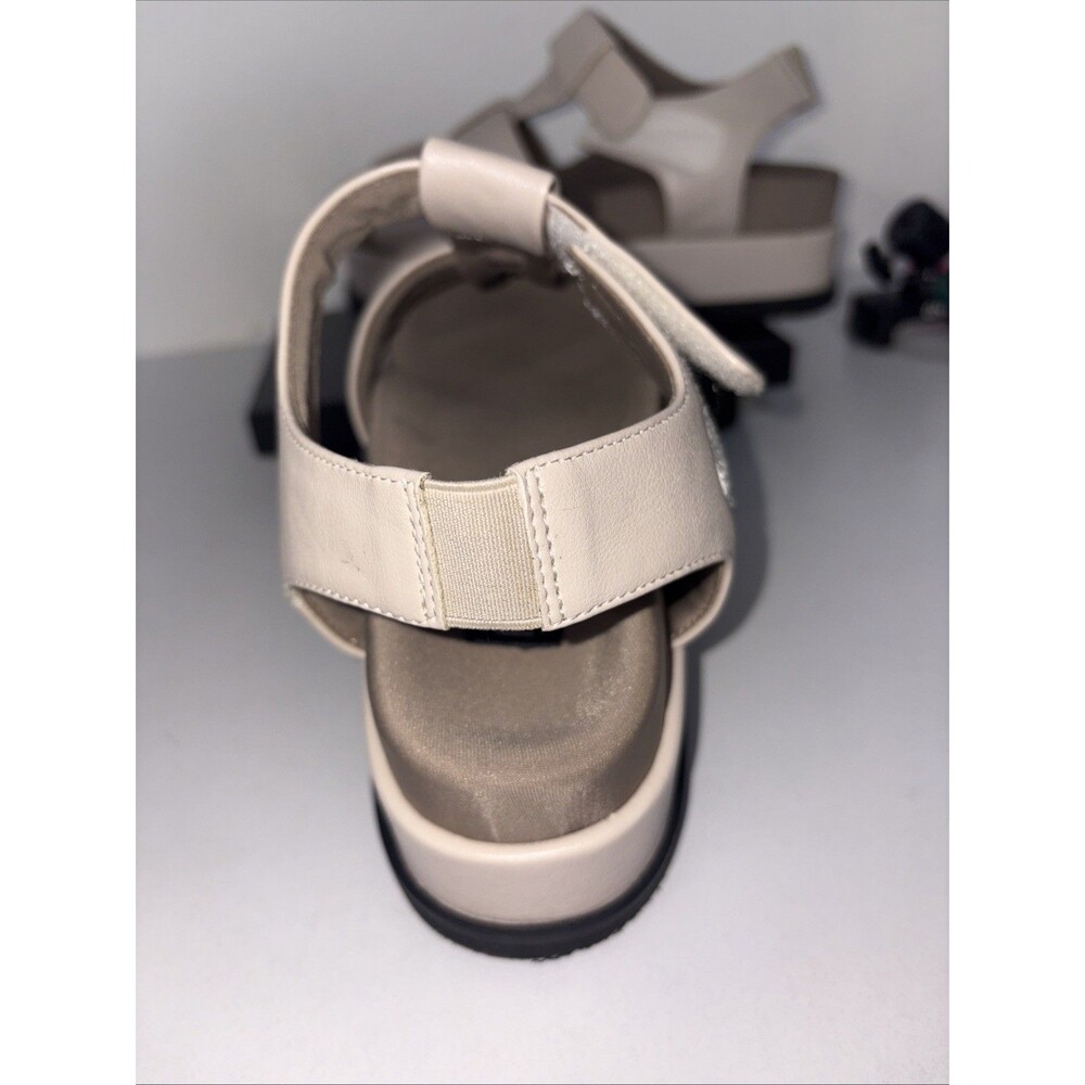 New Roam Leather Platform Sandals Ladies 6 - Picture 4 of 7